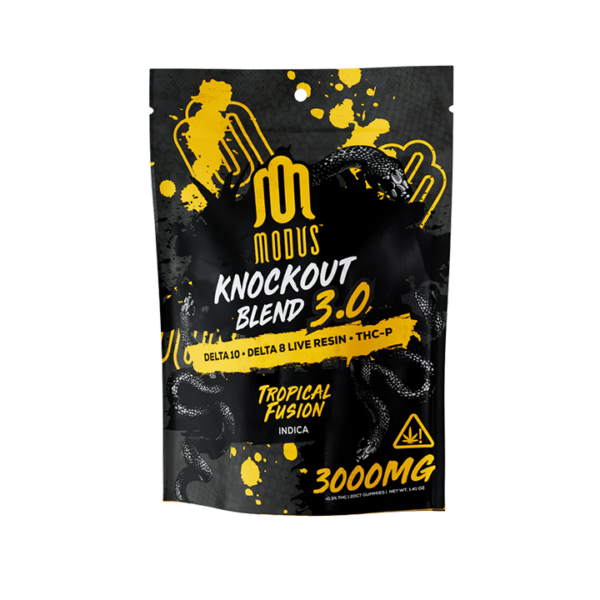 Modus Knock Out Blend Gummies V3.0 3000MG