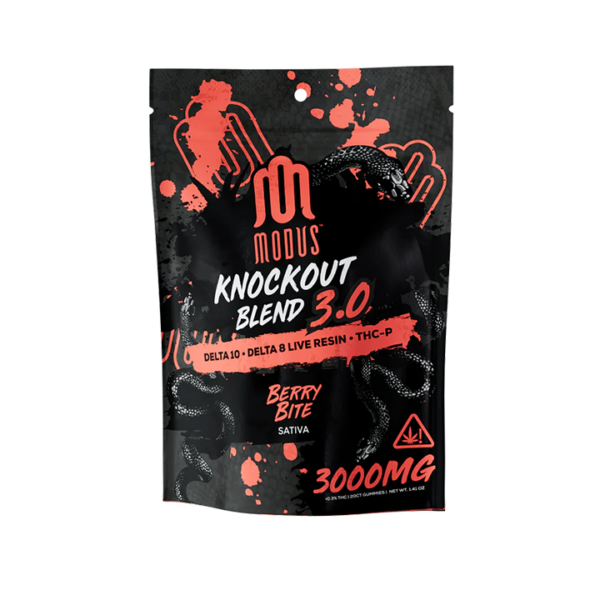 Modus Knock Out Blend Gummies V3.0 3000MG - Image 3