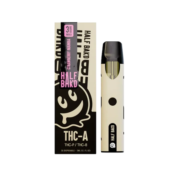 Half Bak'd THC-A 3G Disposable Vapes - Image 6