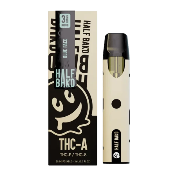 Half Bak'd THC-A 3G Disposable Vapes