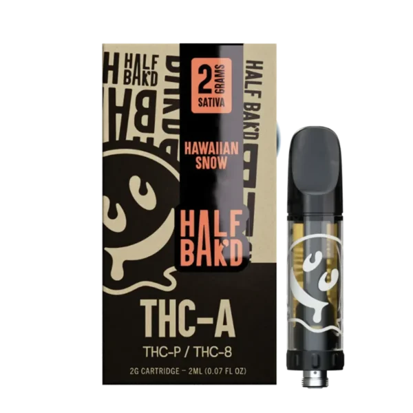 Half Bak'd THC-A Cartridges (2000MG)