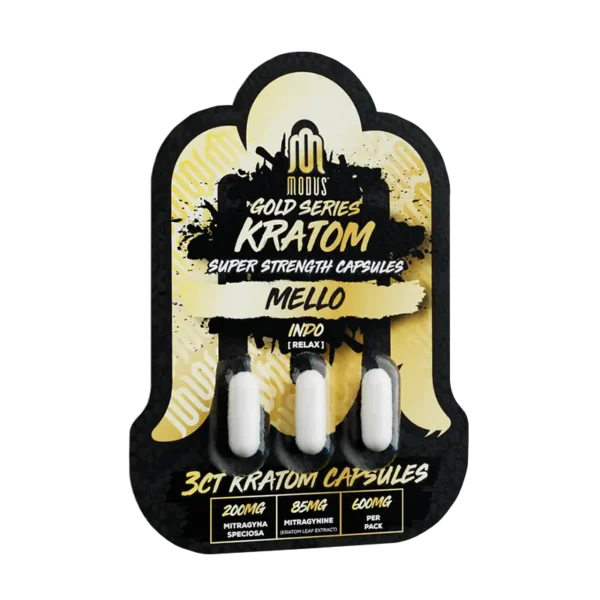 Modus Kratom Capsules (200MG) - Image 2