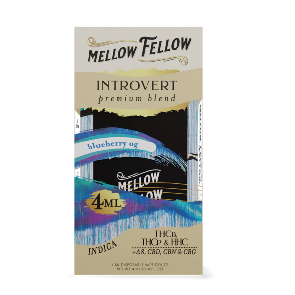 Mellow Fellow Disposables 4000MG Introvert Blend