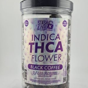 Stash Life Thca Flower QP Jar Indica