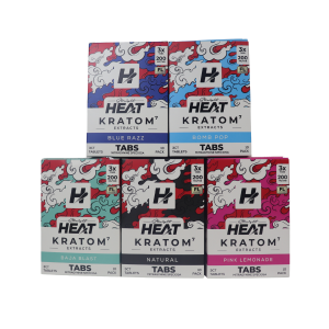 HEAT KRATOM 600MG 10/3CT