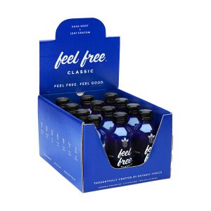 KRATOM SHOTS | FEEL FREE CLASSIC KRATOM KAVA SHOTS 12CT (BLUE BOX)