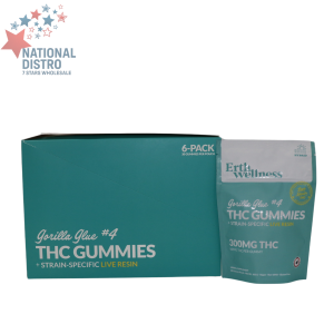 ERTH WELLNESS D9 THC GUMMIES 300MG