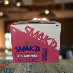 SMAK'D THC GUMMIES 10000MG POUCH