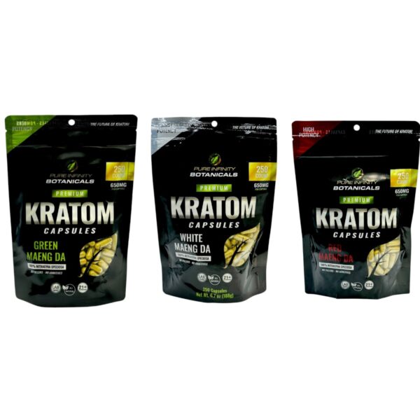 PIB - KRATOM - EXTRACT CAPSULE - 250CT/PK