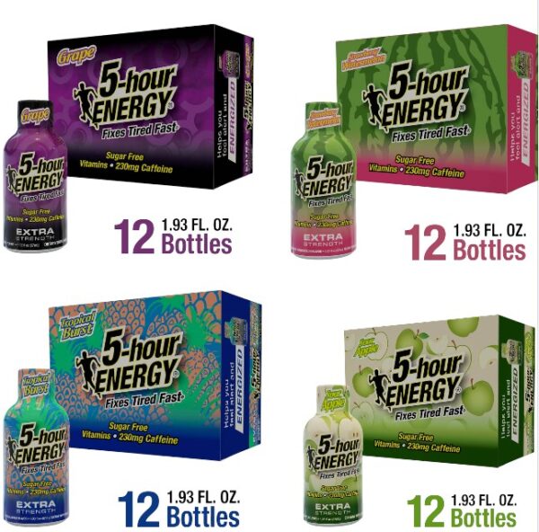 5 Hour Energy | Extra Strength | Energy Shot | 1.93oz | 12ct