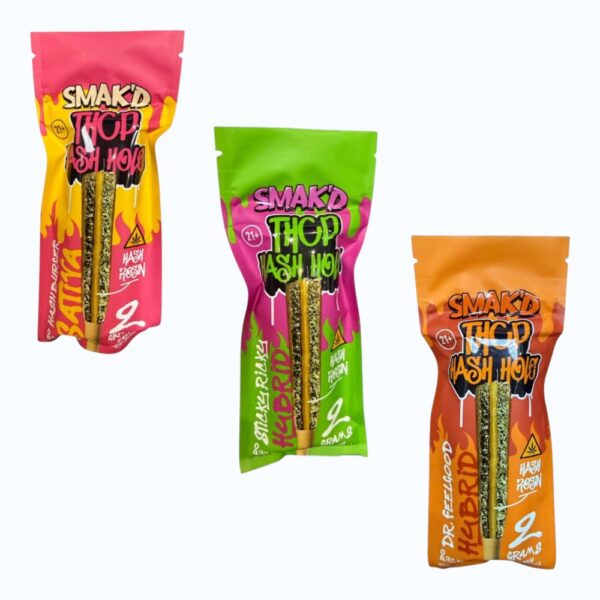 SMAK'D - THCP - PRE ROLL - HASH HOLE - 2GM/CT - 5CT/BX