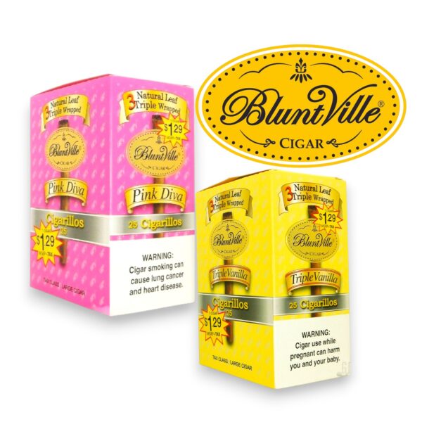 BLUNTVILLE - 1/1.29 - 25CT/PK