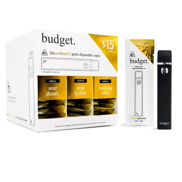 Budget | Disposable | THCA | 1g | 10ct Refill Box