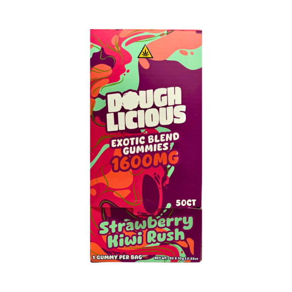 DOUGHLICIOUS - DELTA - GUMMY - EXTRACT BLEND - (1600MG/PK) - 50PK/BX