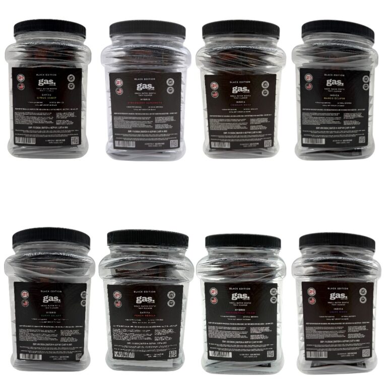 GAS CULTURE - DELTA - FLOWER - THCP - 1GM/CT - 28CT/JR - BLACK EDITION