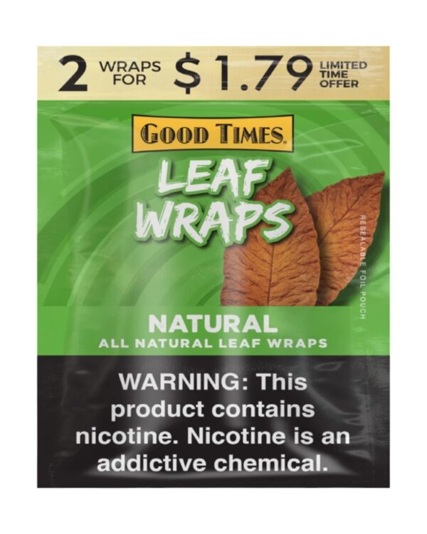Good Times Leaf Wraps | 2/1.79 | Natural