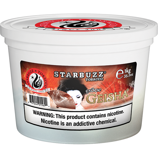STARBUZZ - EXOTIC - HOOKAH SHISHA - 1KG - GEISHA