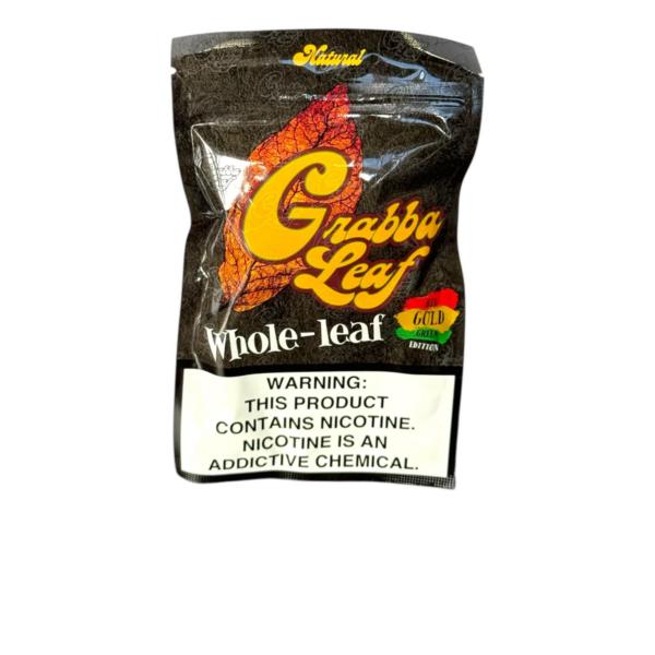 GRABBA LEAF - WHOLE LEAF - RED-GOLD-GREEN-EDITION - 10CT/BX