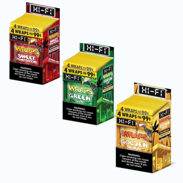 HI-FI - WRAPS - 4/99C - 15CT/PK