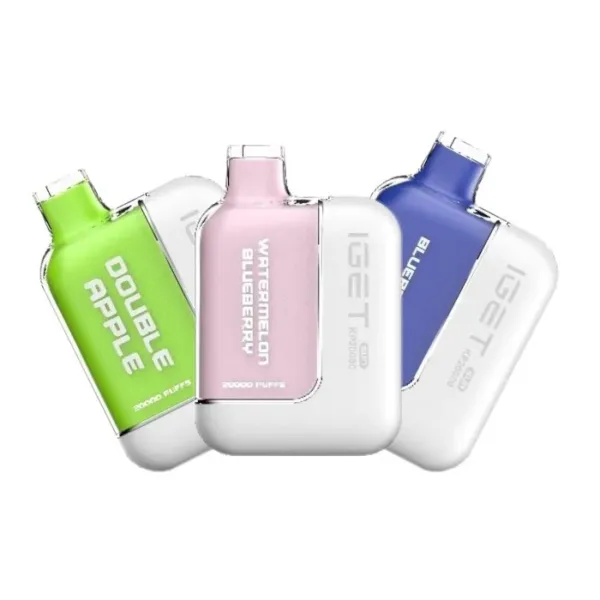 IGET - NICOTINE - DISPOSABLE VAPE - KIT - 20K - 5% - 5CT/BX