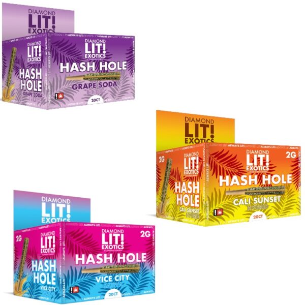 LIT! - DELTA - HASH HOLE - EXOTIC - 2G - 20CT/BX