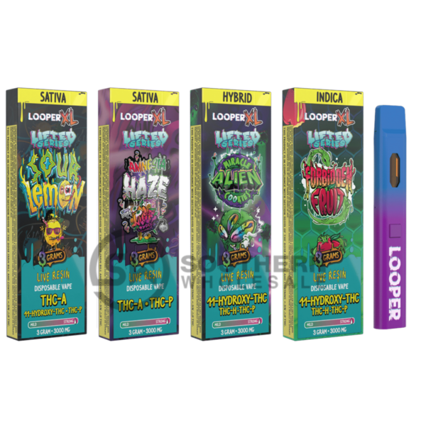 Looper | Lifted Series | Disposable | THCP | 3g | 5pk