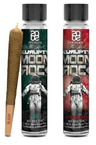 CUREALIFE D8 MOON ROCK 1500MG PRE ROLLS 12PK
