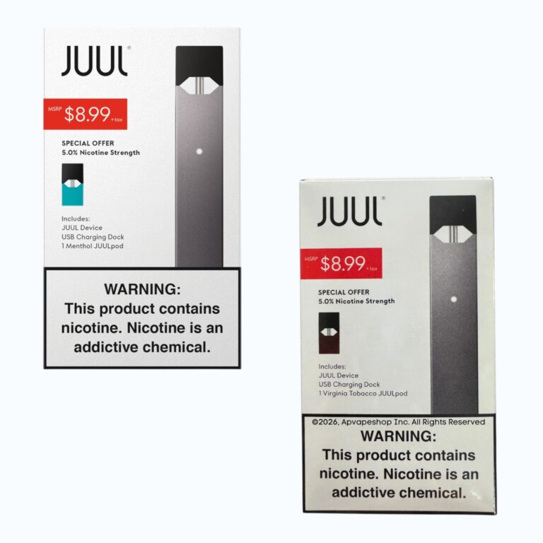 JUUL DEVICE+1 POD 5% $8.99 4/BX