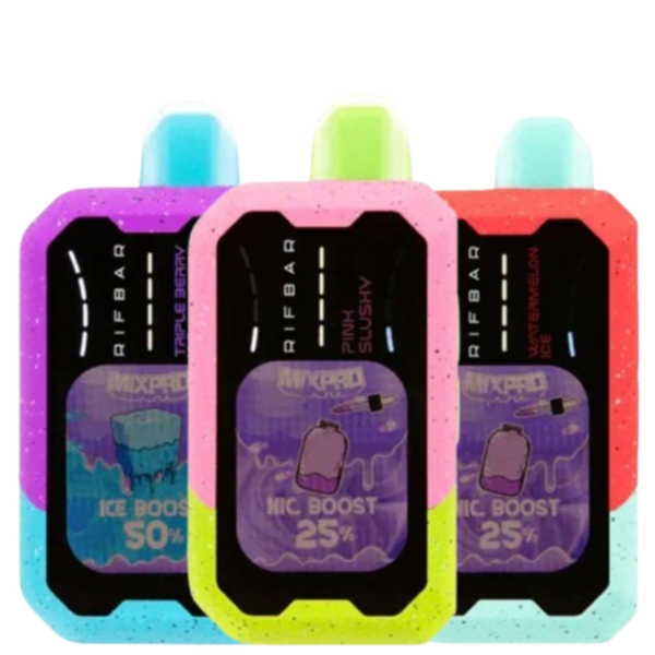 RIFBAR - 40000 - NICOTINE - DISPOSABLE VAPE - 5% - 5CT/BX