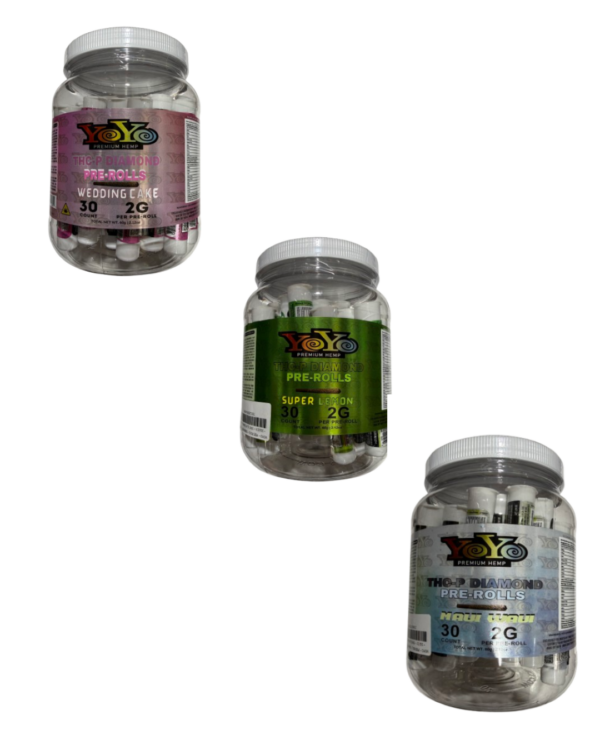 YOYO - PRE ROLL - DIAMONDS - THCP - 2G/CT - 30CT/JR