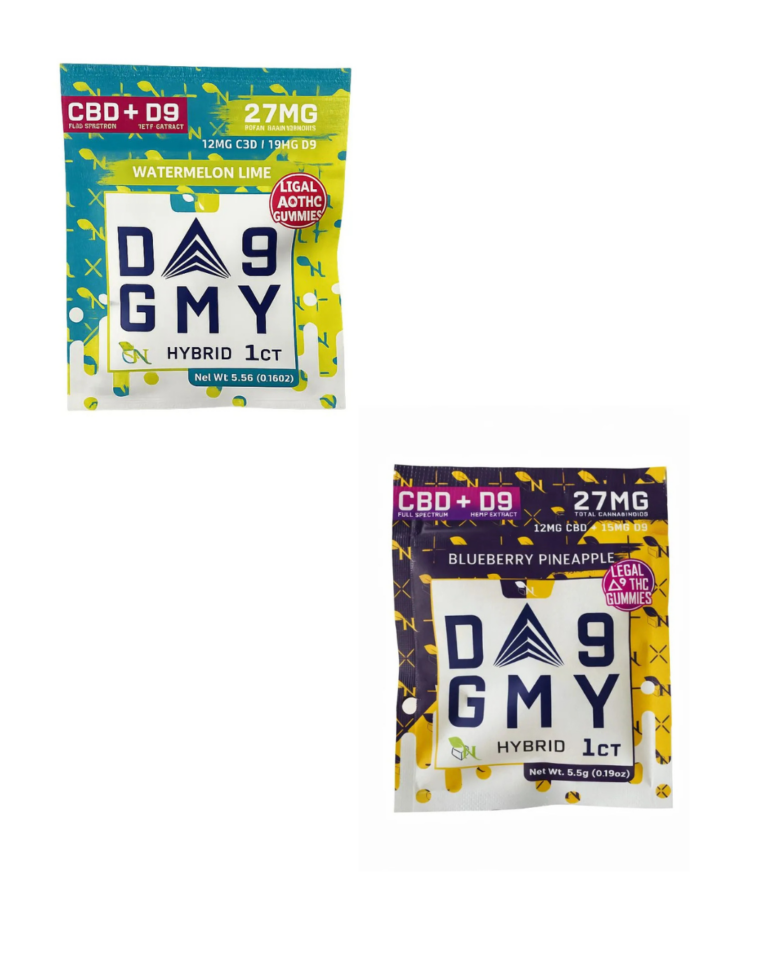 AGFN | Gummies | CBD+D9 | 27mg | 25ct (675mg)