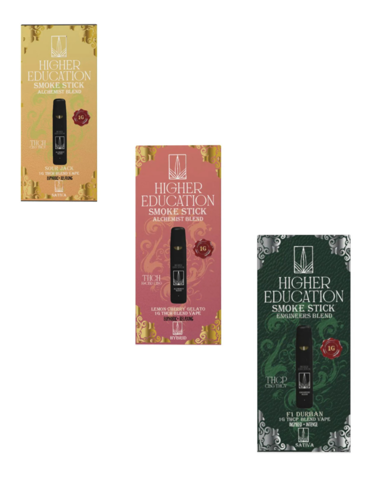 HIGHER EDUCATION - DELTA DISPOSABLE - 1G THCH - 5CT/BX