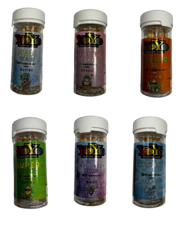 YOYO - DELTA - HEMP - DIAMOND - THC-P - 2G - 10CT/JR