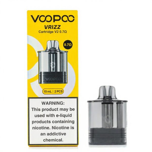 Voopoo | Vrizz | Cartridge | 15mL | 2CT/PK - 5CT/BX | 0.7Ω
