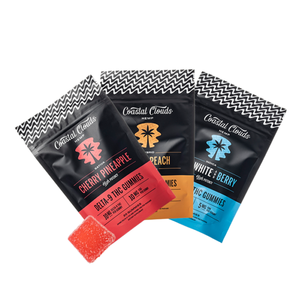 COASTAL CLOUDS THC +D9+CBN 20MG GUMMIES 20/5CT