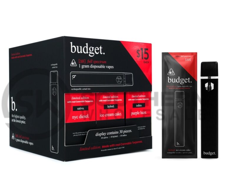 Budget | Variety Pack Ltd Ed | D8 | Disposable | 1g | 30ct (10/Strain)