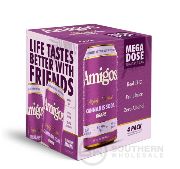Amigos | Drink | THC | 50mg | 4/16oz