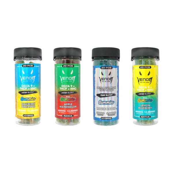 VENOM - DELTA - HOLIDAY COLLECTION - GUMMIES - THCA+THCP+D9 - 2000MG/CT - 20CT/JR - (40000MG/JR)