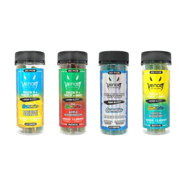 VENOM - DELTA - HOLIDAY COLLECTION - GUMMIES - THCA+THCP+D9 - 2000MG/CT - 20CT/JR - (40000MG/JR)