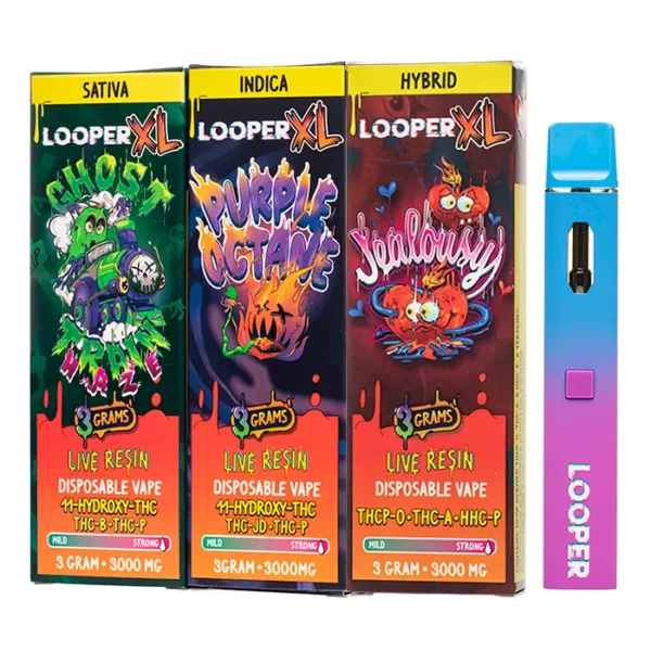 Looper | XL Series | Disposable | THCP | 3g | 5pk