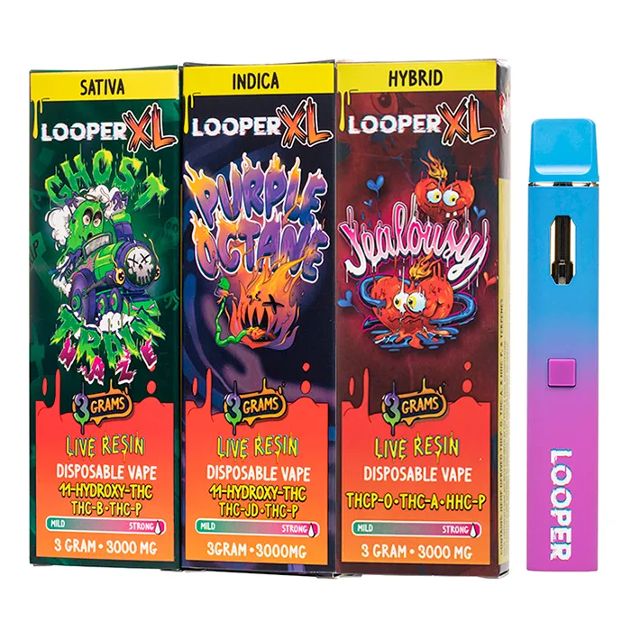 Looper | XL Series | Disposable | THCP | 3g | 5pk