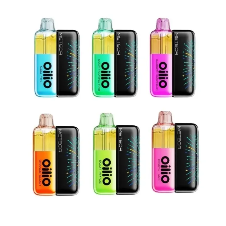 OILIO METEOR - 35K - NICOTINE - DISPOSABLE VAPE - KIT - 5CT/BX