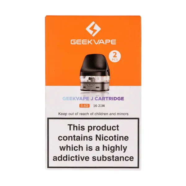 Geekvape | J | Cartridge | 2pk | 0.6Ω