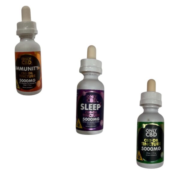 ONLY CBD - DELTA - CBD OIL - TINCTURE - 5000MG