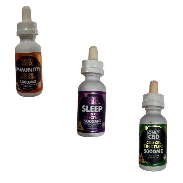 ONLY CBD - DELTA - CBD OIL - TINCTURE - 5000MG