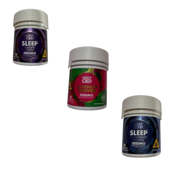 ONLY CBD - DELTA - GUMMIES - 100MG/CT - 10CT/JR(10000MG)