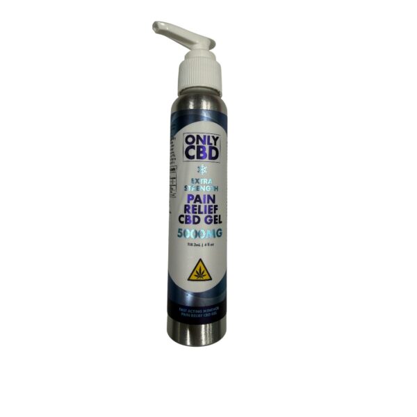 ONLY CBD - DELTA - COOLING GEL PUMP - 5000MG
