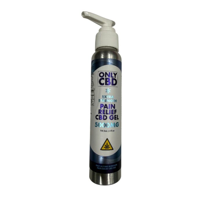 ONLY CBD - DELTA - COOLING GEL PUMP - 5000MG
