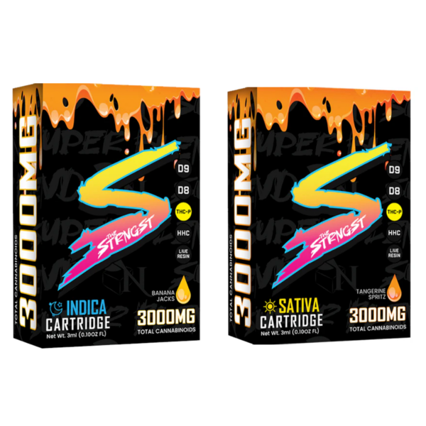 AGFN | The Strngst Super Blend | Cartridge | D8+D9+HHC+THCP | 3mL