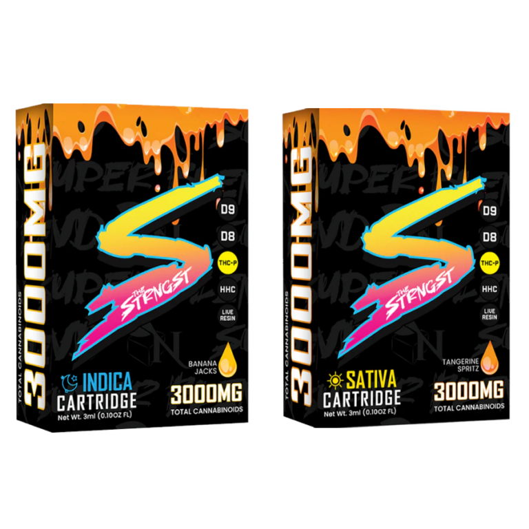 AGFN | The Strngst Super Blend | Cartridge | D8+D9+HHC+THCP | 3mL